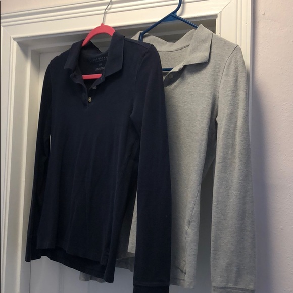 Aeropostale Long Sleeve Uniform Polos - Picture 1 of 2